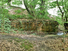 Gelligroes level drainage chamber, August 2011